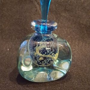 Blown Glass Perfume Bottle